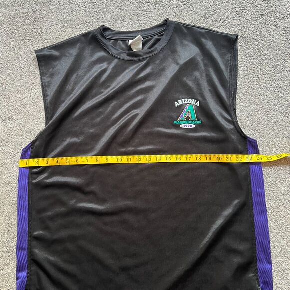 Vintage Arizona Diamondbacks Sleeveless Shirt Made in the USA Size XXL - Picture 4 of 5